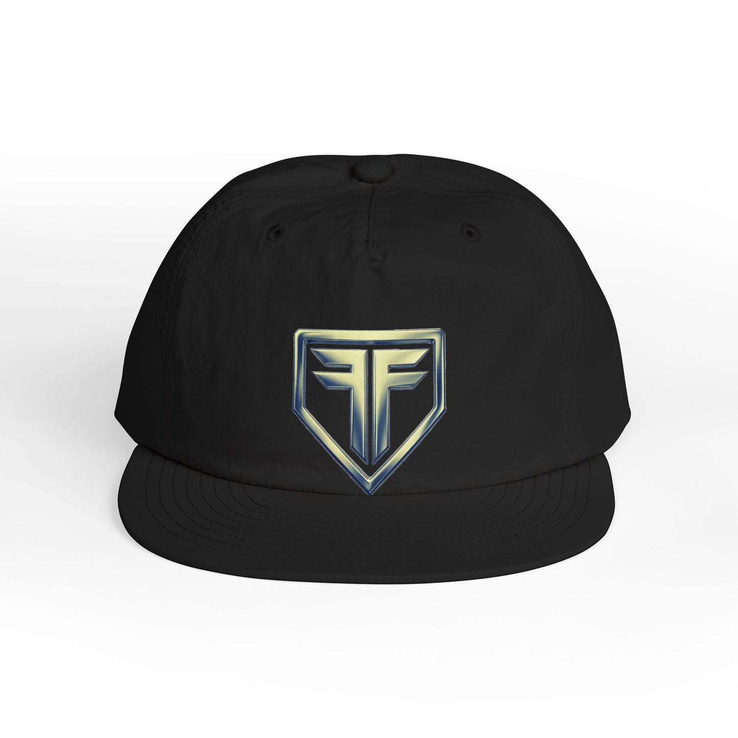 Surf Cap — Retro Shield Logo Snapback Hat