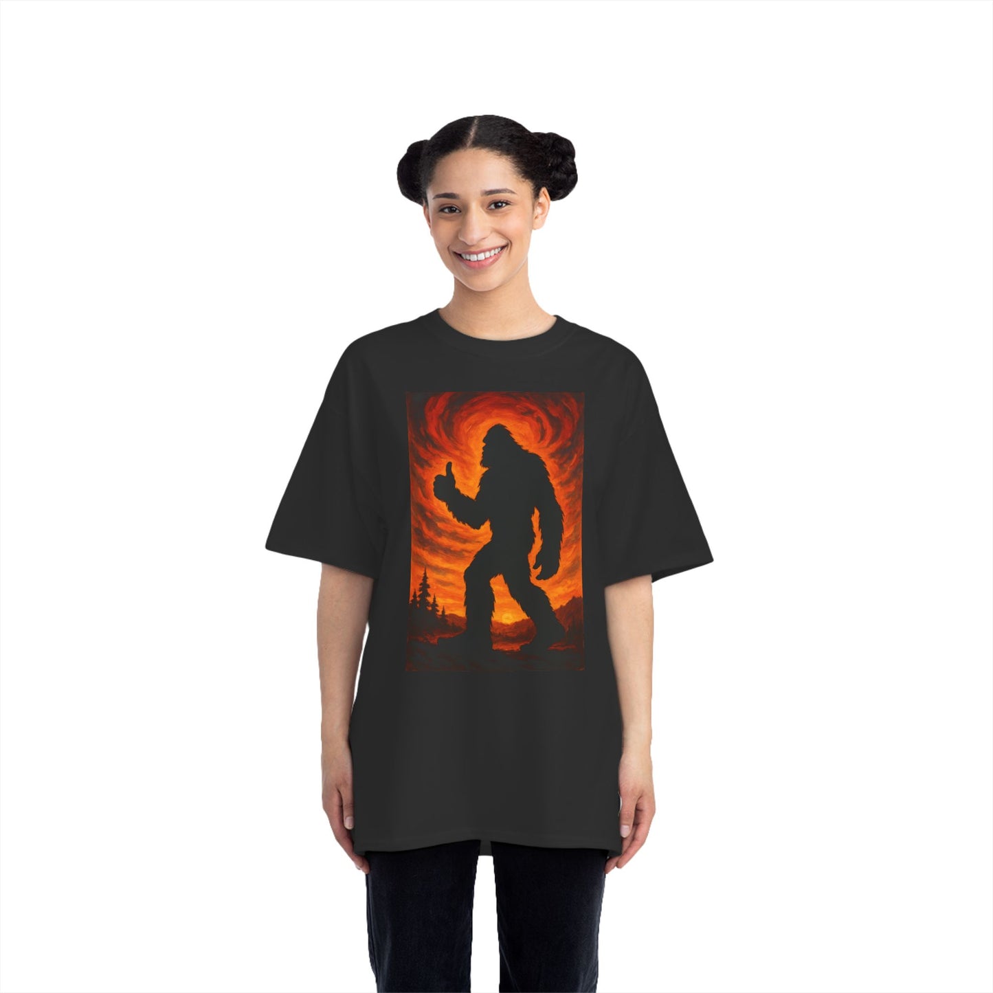 Bigfoot Adventure T-Shirt - Explore the Outdoors, Gift for Nature Lovers, Cool Design, Perfect for Camping, Hiking, and Everyday Wear