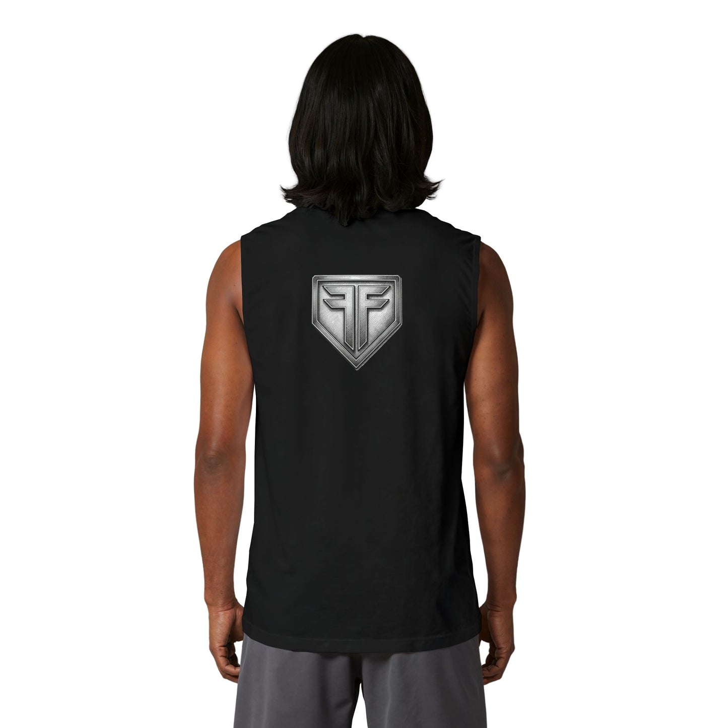 Dragon Baseball Muscle Tank — 'Devo the Dragon' Vintage Fantasy Graphic