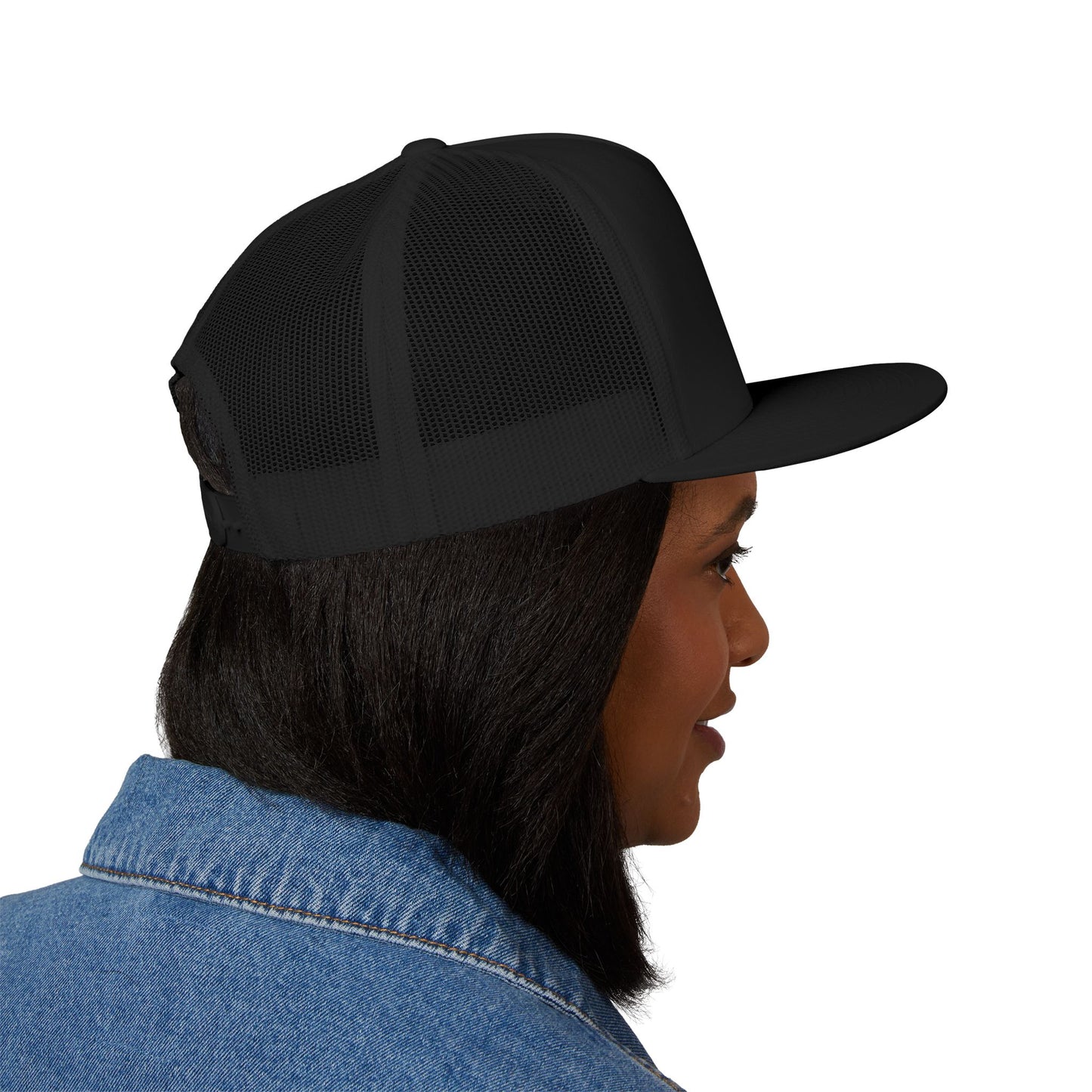 Embroidered Trucker Cap - Stylish Baseball Hat, Perfect Gift for Outdoor Lovers, Unisex Headwear, Casual Fashion