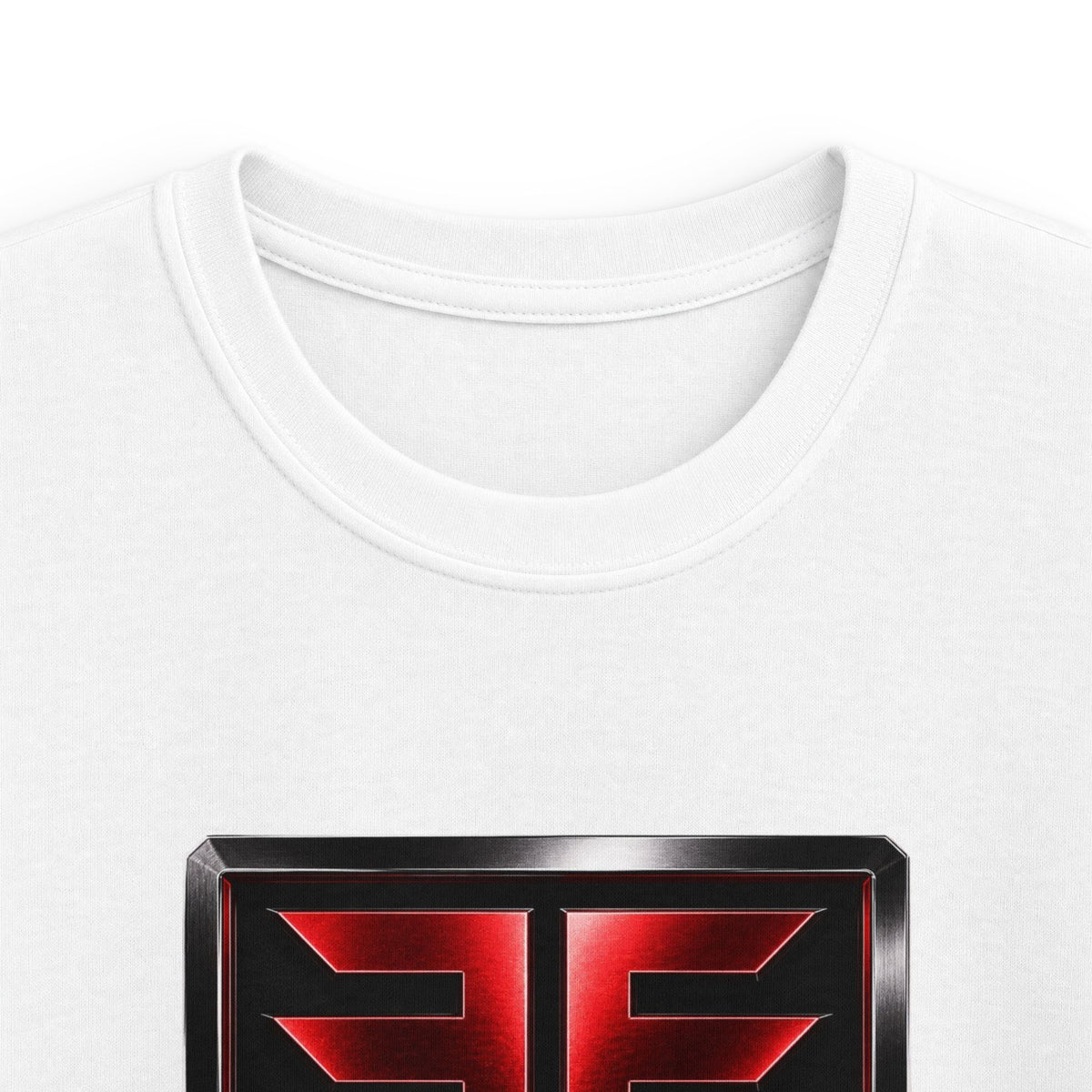Kids Tee — 'Fuel Factory' Neon Logo Shirt (Front & Back)