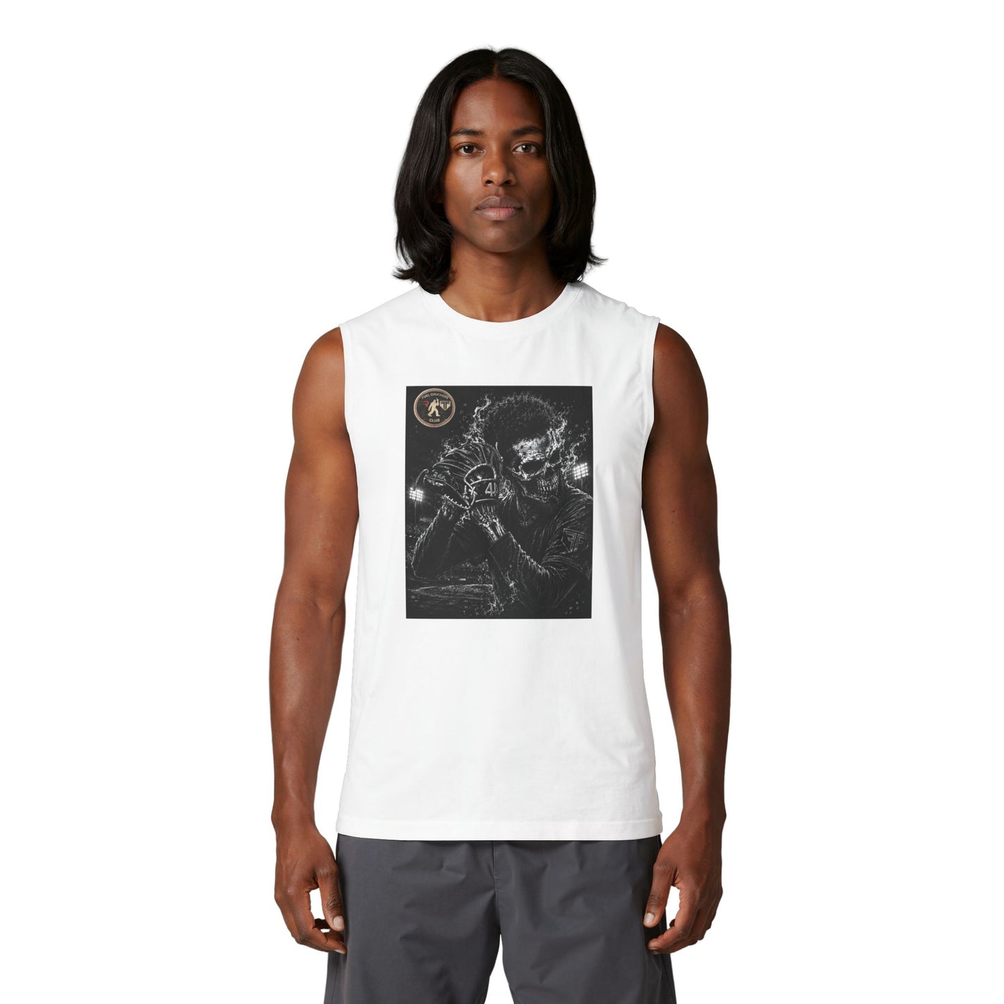 Santana Skeleton Muscle Tank —  Fuel Chucker Club Tee