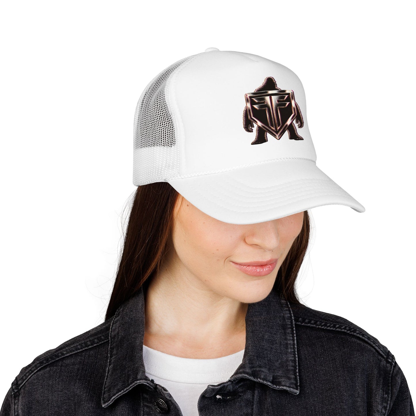 Trucker Hat - Fuel Factory Beast Shield Logo (Embroidered)