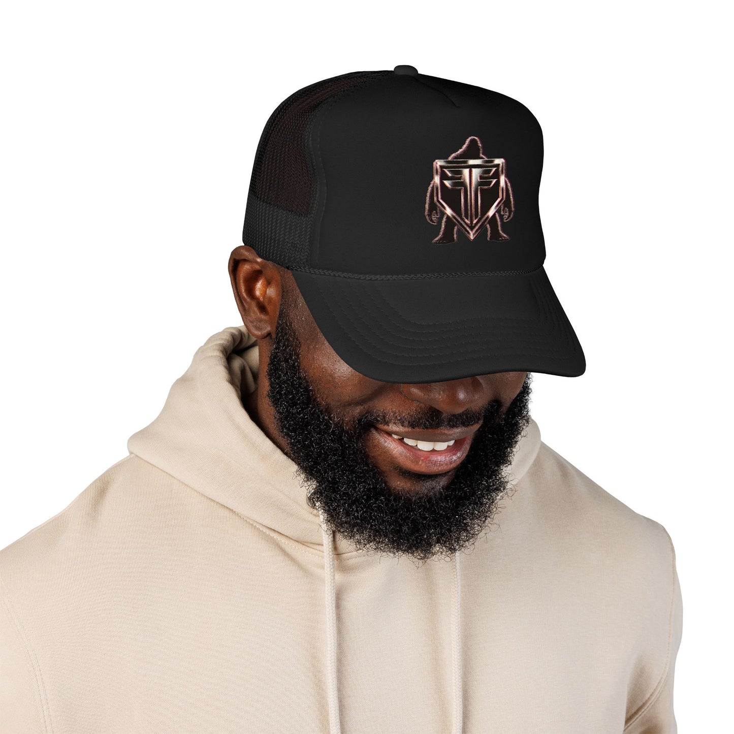 Trucker Hat - Fuel Factory Beast Shield Logo (Embroidered)
