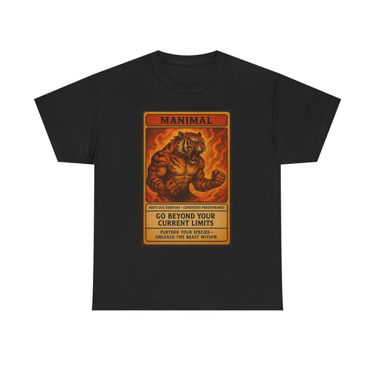 Unleash Your Inner Strength: Manimal Graphic Tee - For Gym Lovers, Fitness Motivation, Unisex Heavy Cotton, Gift for Him/Her, Workout [...]