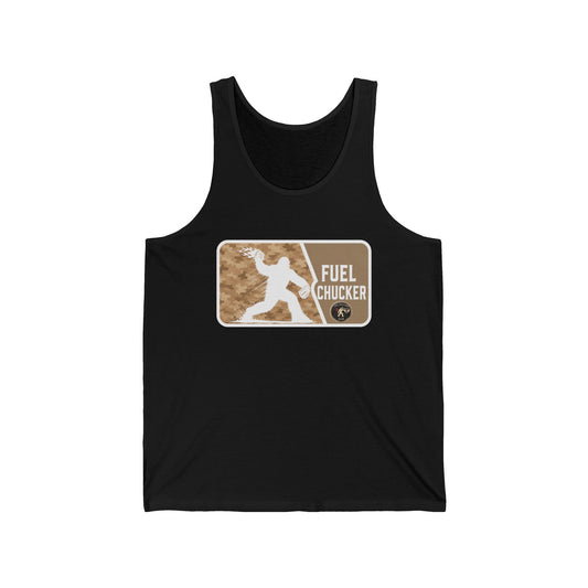 Fuel Chucker Tank Top — Retro Weightlifting Fitness Tank