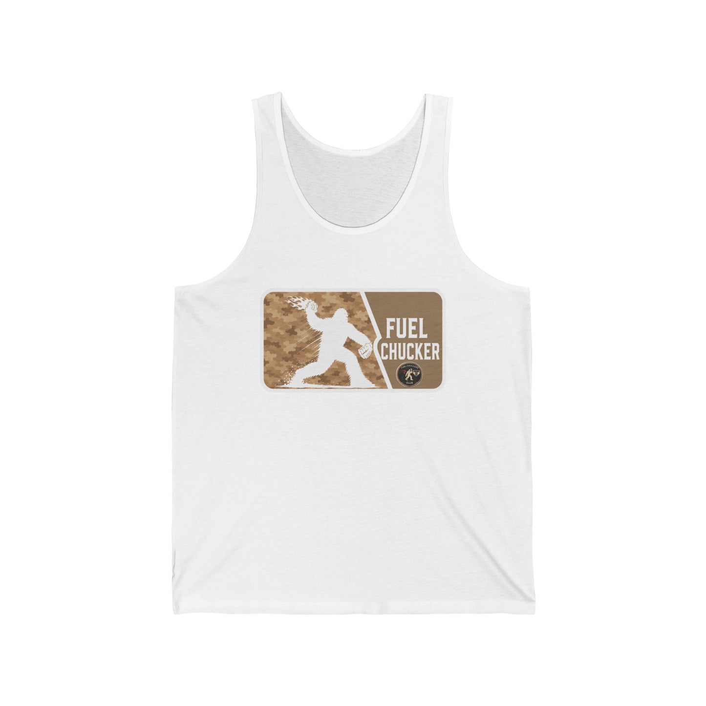 Fuel Chucker Tank Top — Retro Weightlifting Fitness Tank