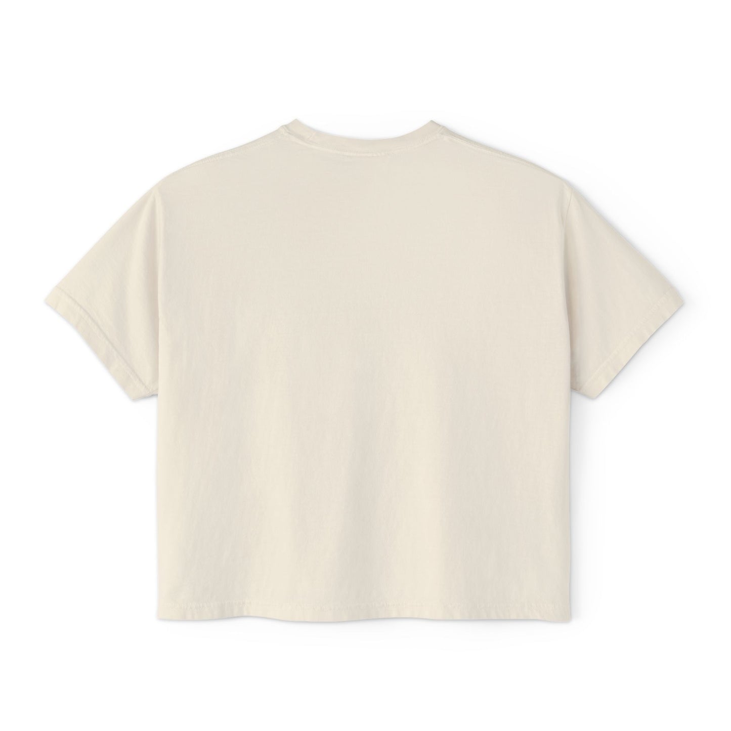 Breakthrough Sunrise Women's Boxy Tee — Minimal Positive Graphic Tee