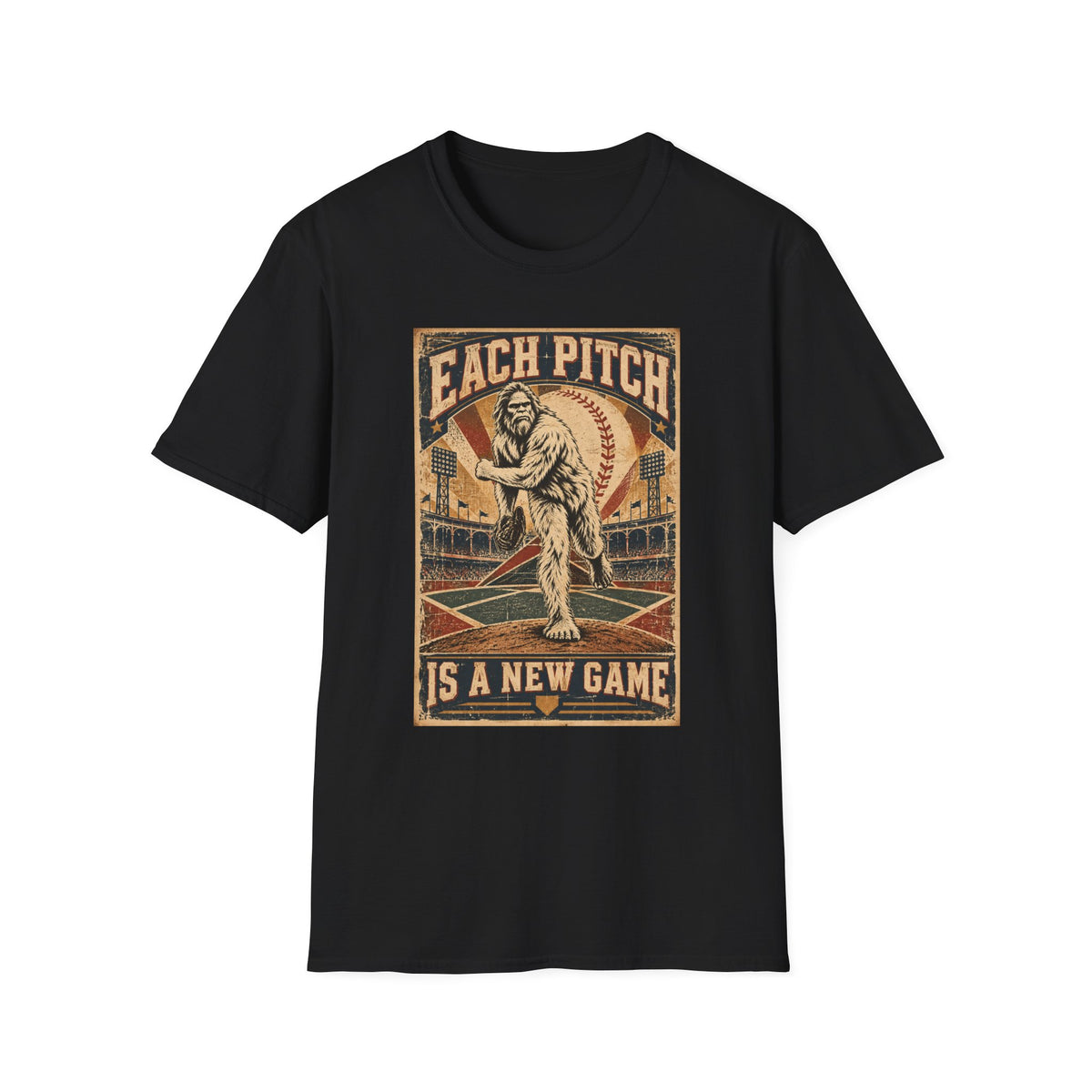 Each Pitch Is A New Game Baseball T-Shirt