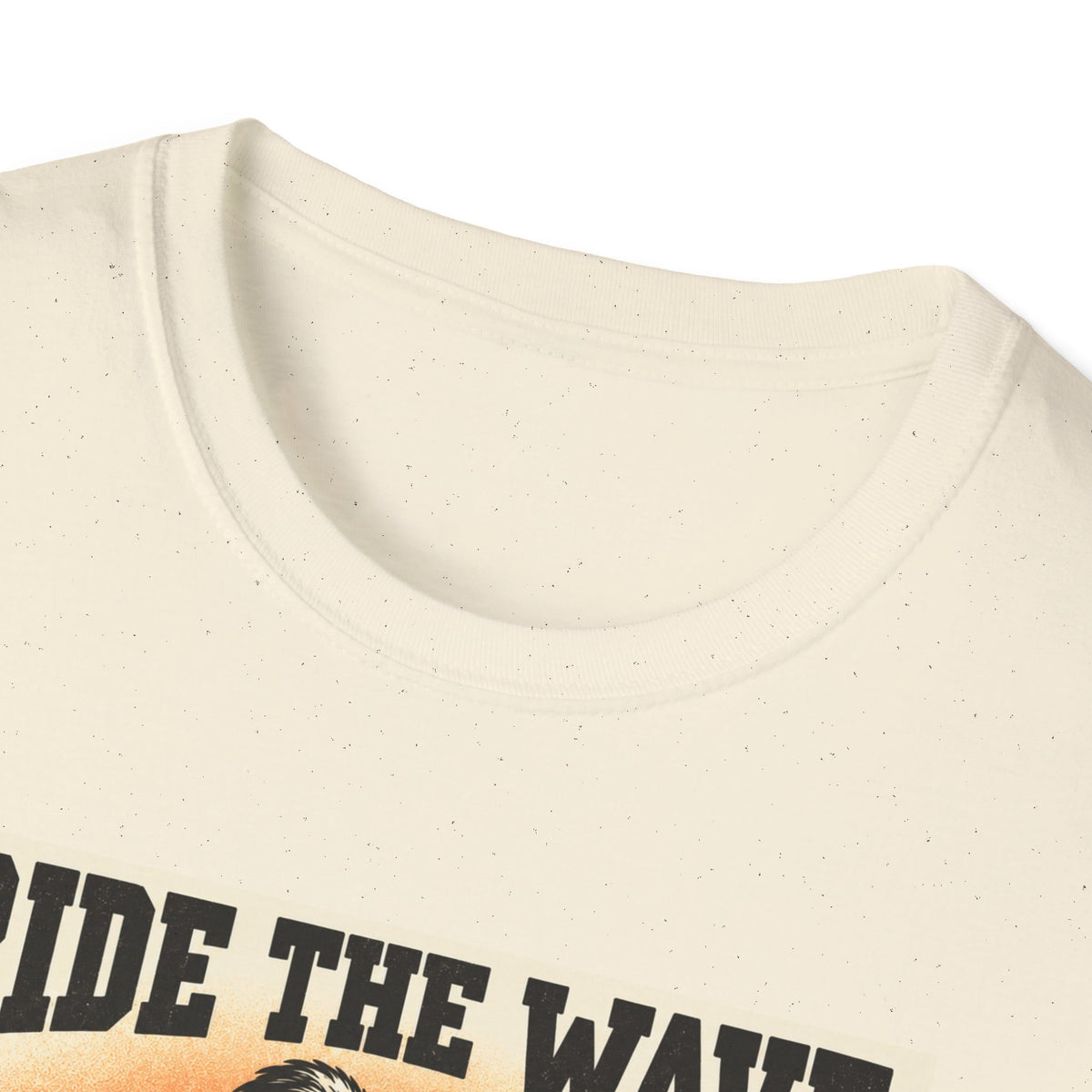 Ride The Wave Bigfoot T-Shirt — Vintage Surf Sasquatch Graphic Tee