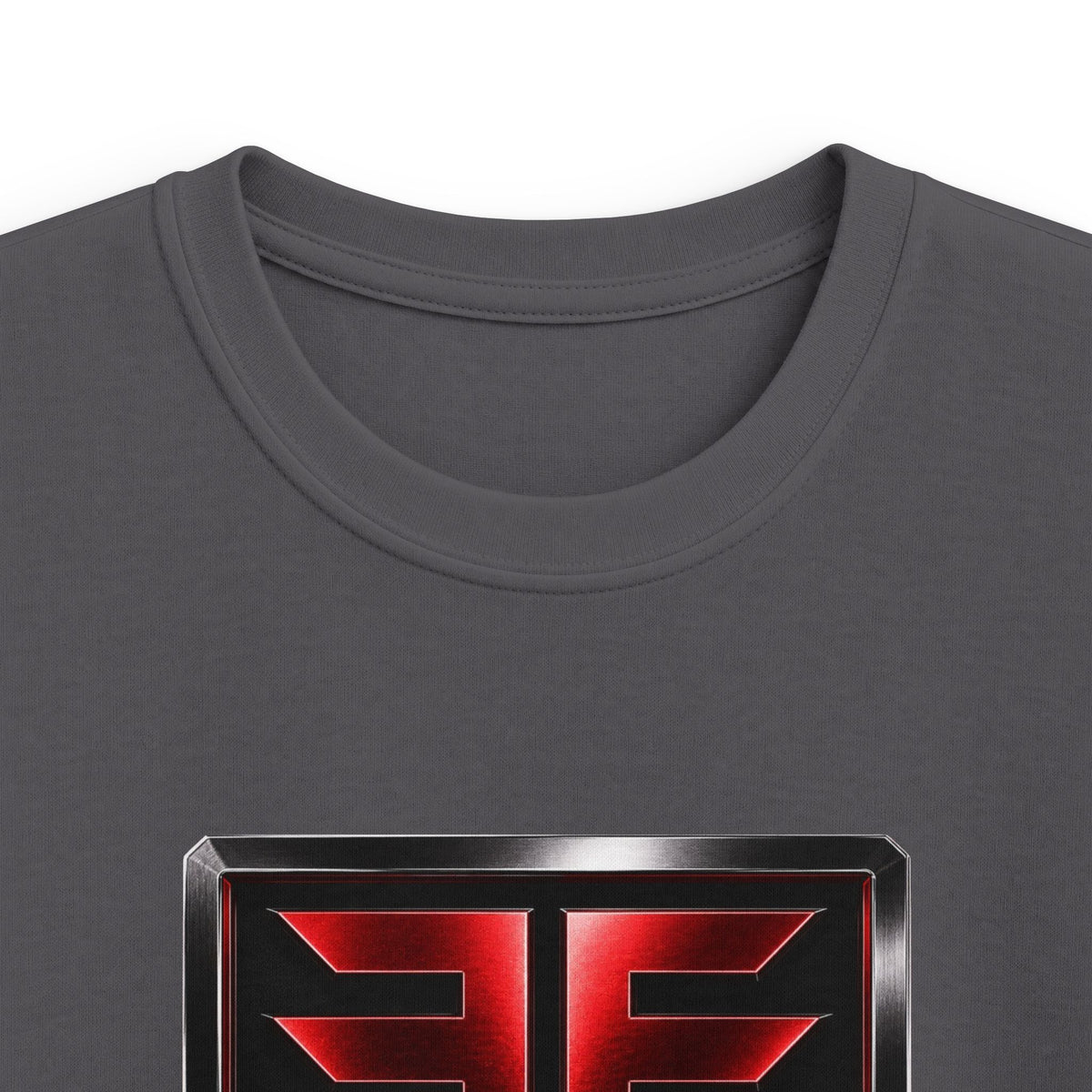 Kids Tee — 'Fuel Factory' Neon Logo Shirt (Front & Back)