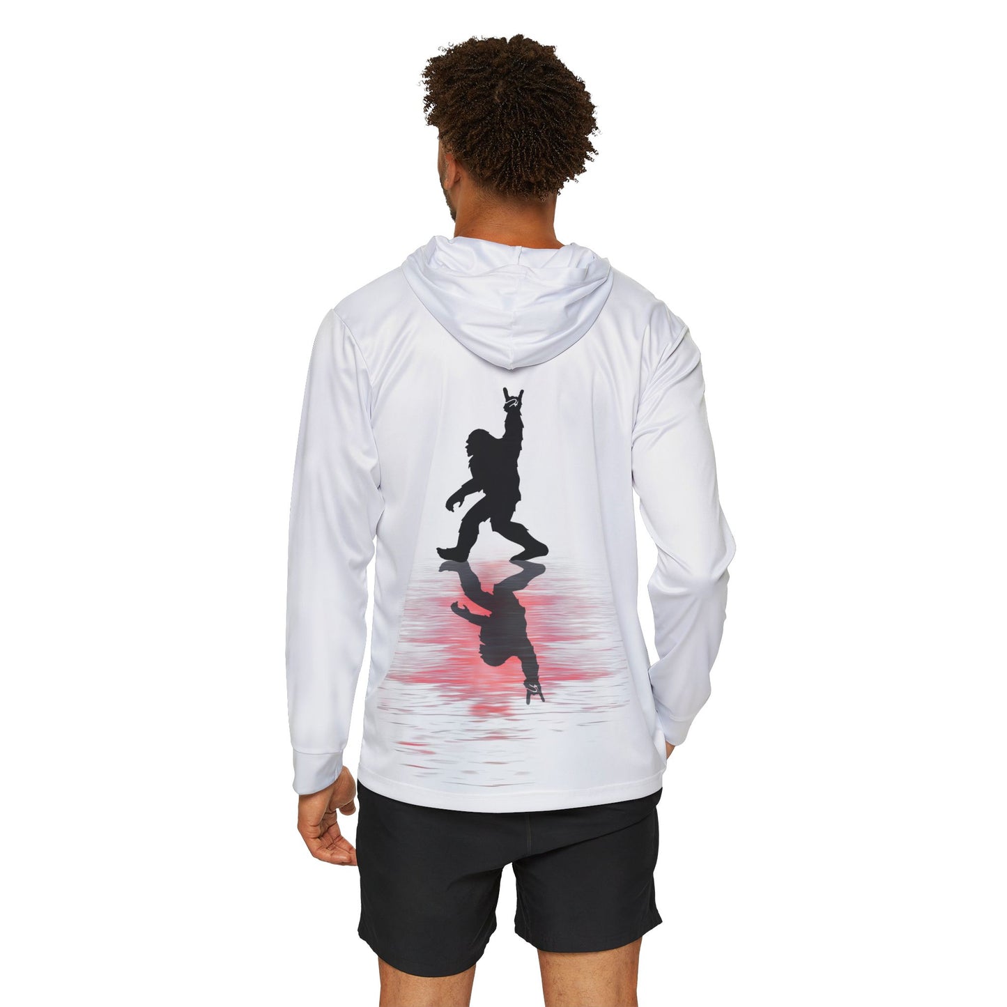 Men's Sports Warmup Hoodie — Fuel Factory Logo Bigfoot Warm-Up Pullover