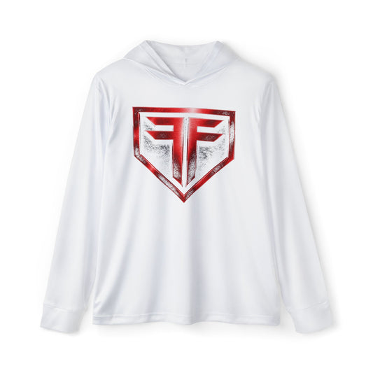 Men's Sports Warmup Hoodie — Fuel Factory Logo Bigfoot Warm-Up Pullover