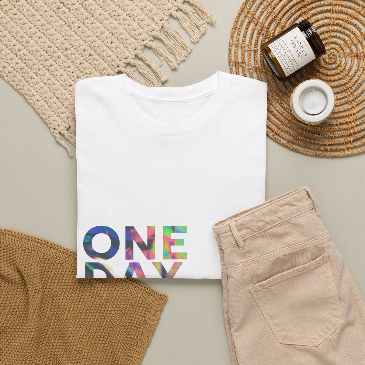 One Day Better Tee — Inspirational Graphic T-Shirt