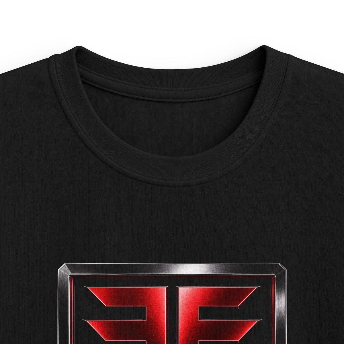 Kids Tee — 'Fuel Factory' Neon Logo Shirt (Front & Back)