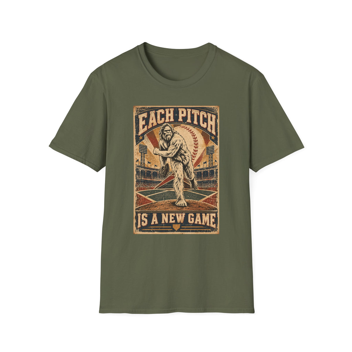 Each Pitch Is A New Game Baseball T-Shirt