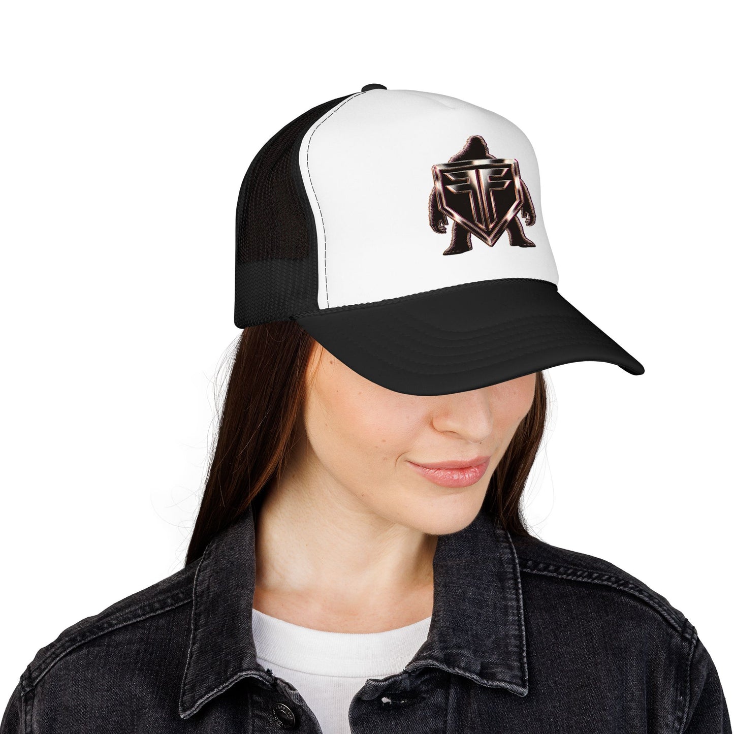 Trucker Hat - Fuel Factory Beast Shield Logo (Embroidered)