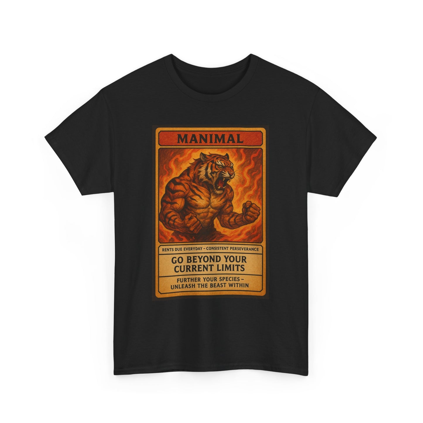 Unleash Your Inner Strength: Manimal Graphic Tee - For Gym Lovers, Fitness Motivation, Unisex Heavy Cotton, Gift for Him/Her, Workout [...]