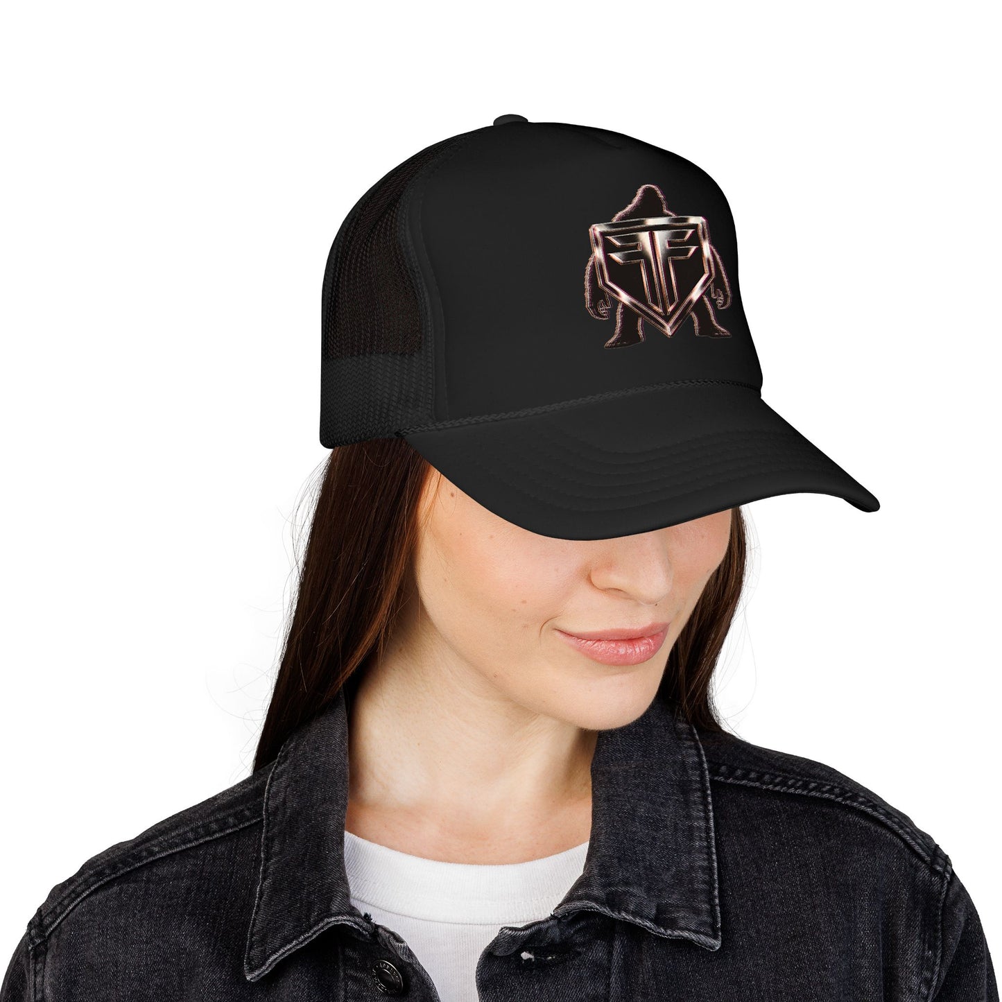 Trucker Hat - Fuel Factory Beast Shield Logo (Embroidered)