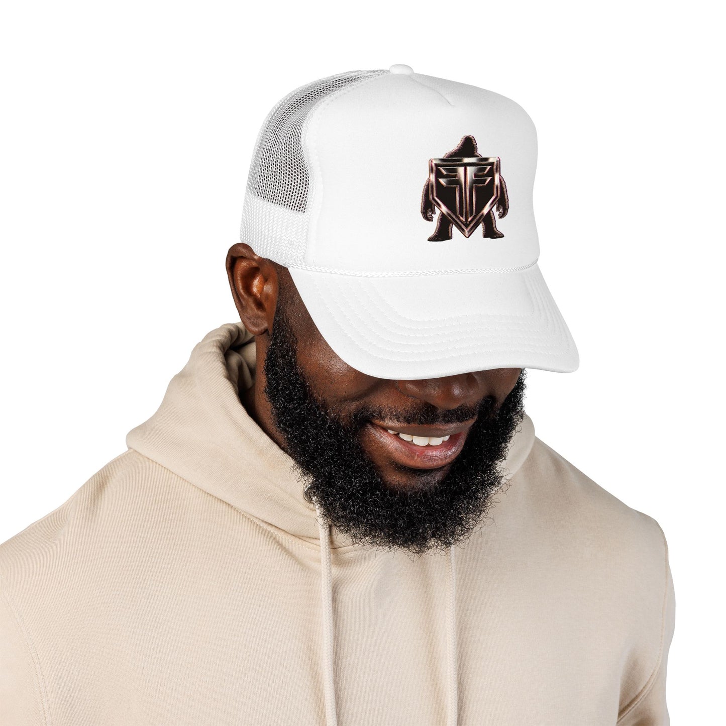Trucker Hat - Fuel Factory Beast Shield Logo (Embroidered)