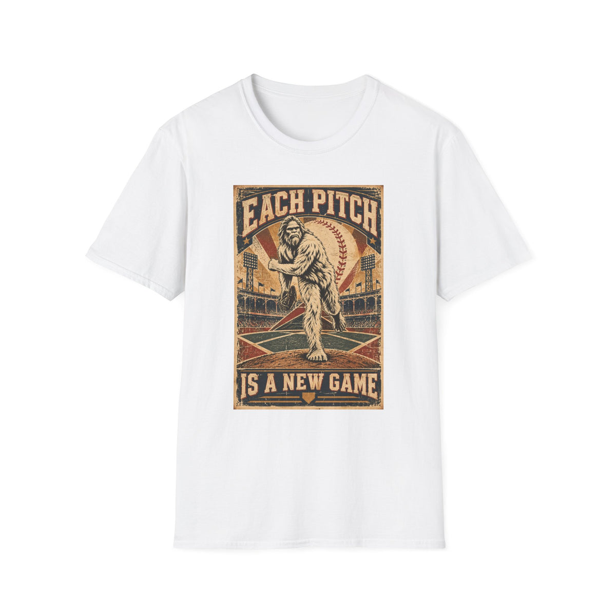 Each Pitch Is A New Game Baseball T-Shirt