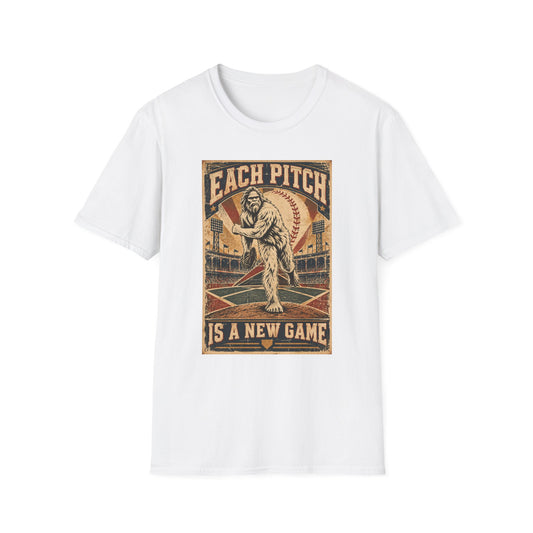 Each Pitch Is A New Game Baseball T-Shirt