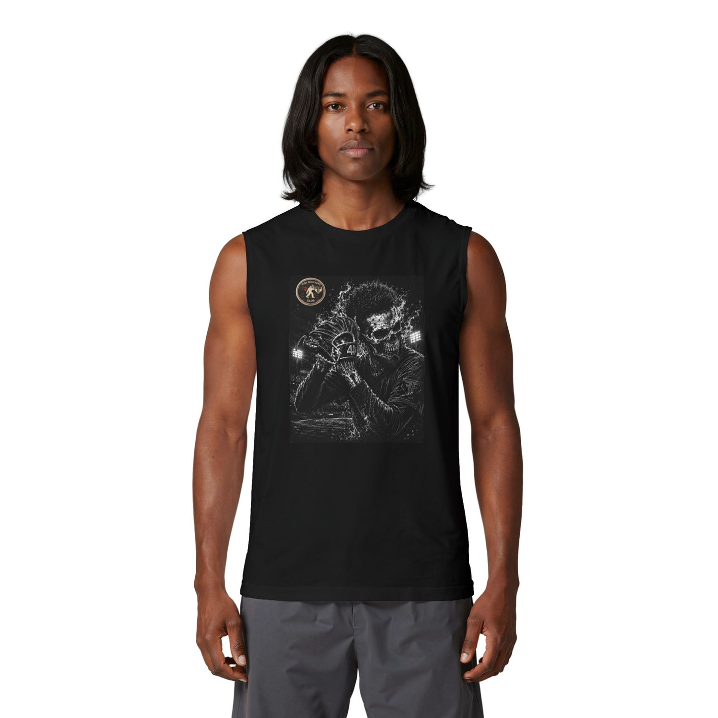 Santana Skeleton Muscle Tank —  Fuel Chucker Club Tee