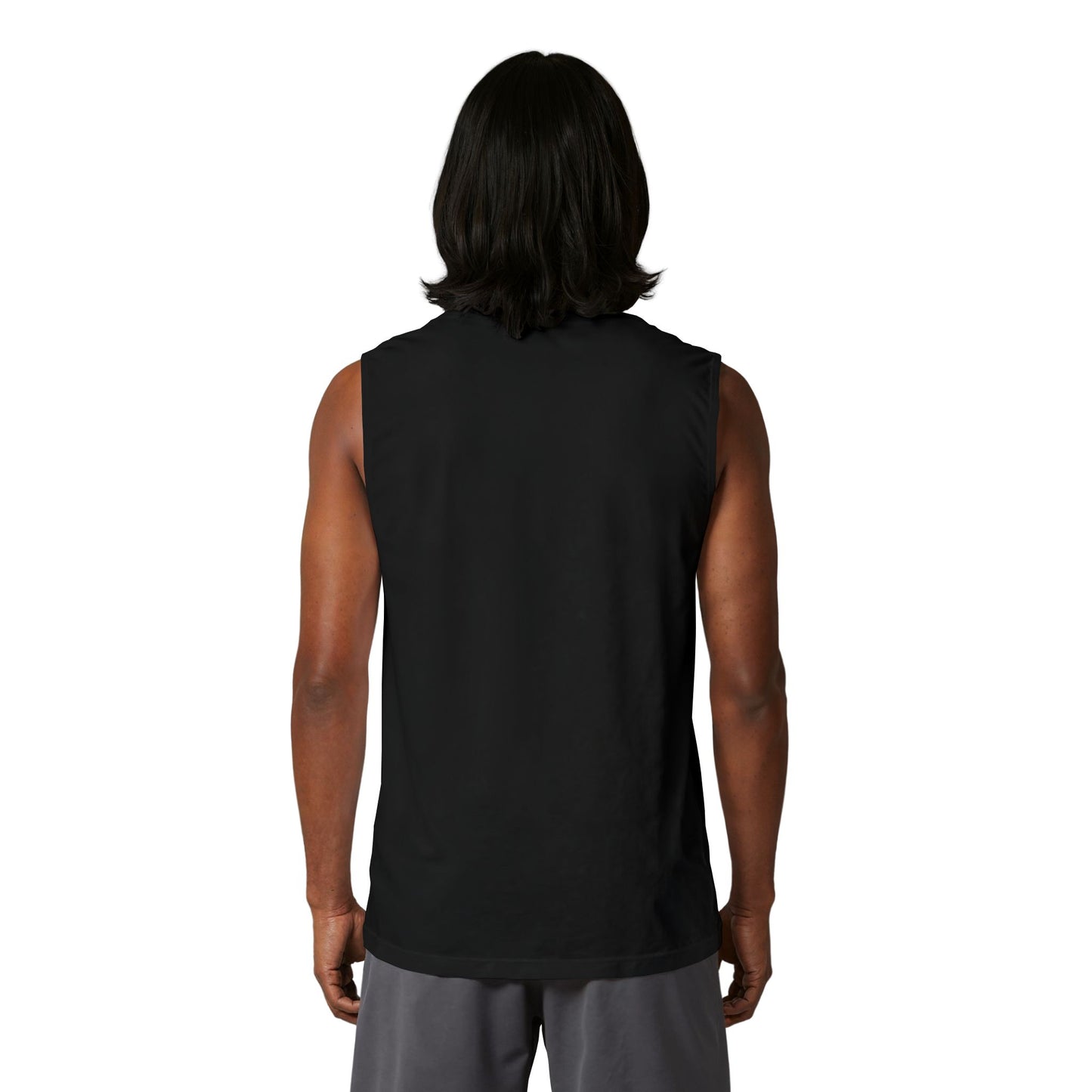 Bigfoot Shield Muscle Tank — Sasquatch Logo Sleeveless Tee