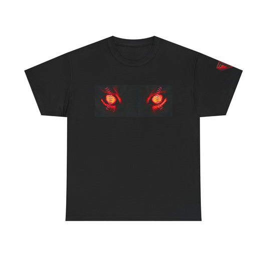 Mystical Eyes Unisex Tee - Perfect for Halloween, Casual Wear, Gift for Him/Her, Streetwear, Goth Fashion