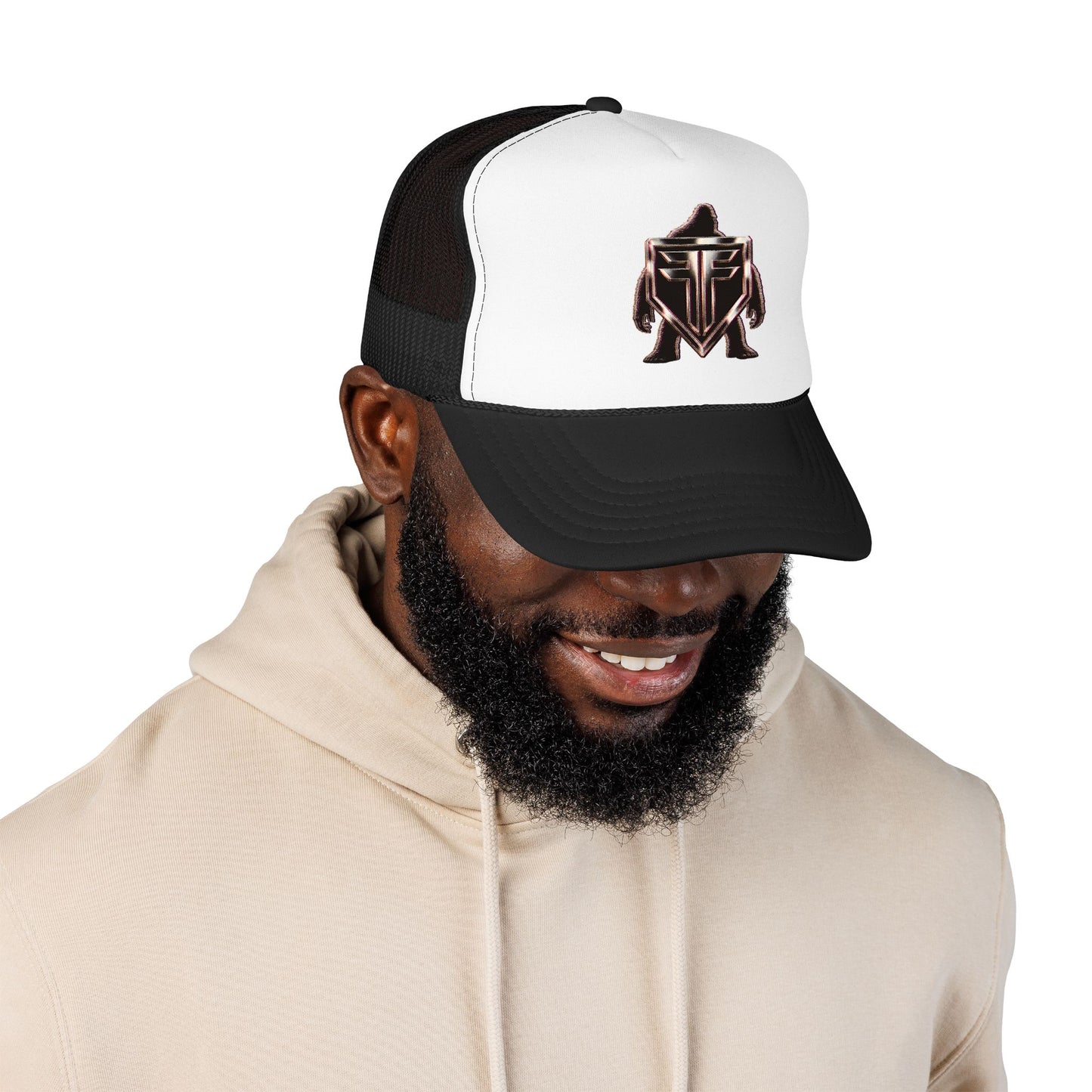 Trucker Hat - Fuel Factory Beast Shield Logo (Embroidered)