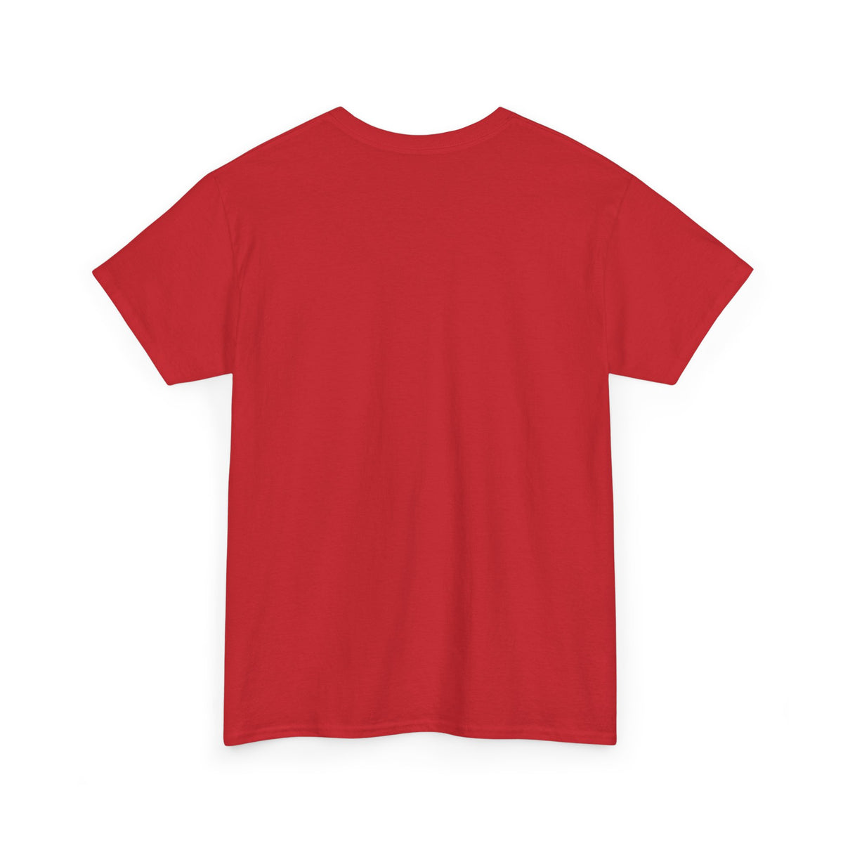 Hero Shield Tee — Red & White Emblem Graphic T-Shirt