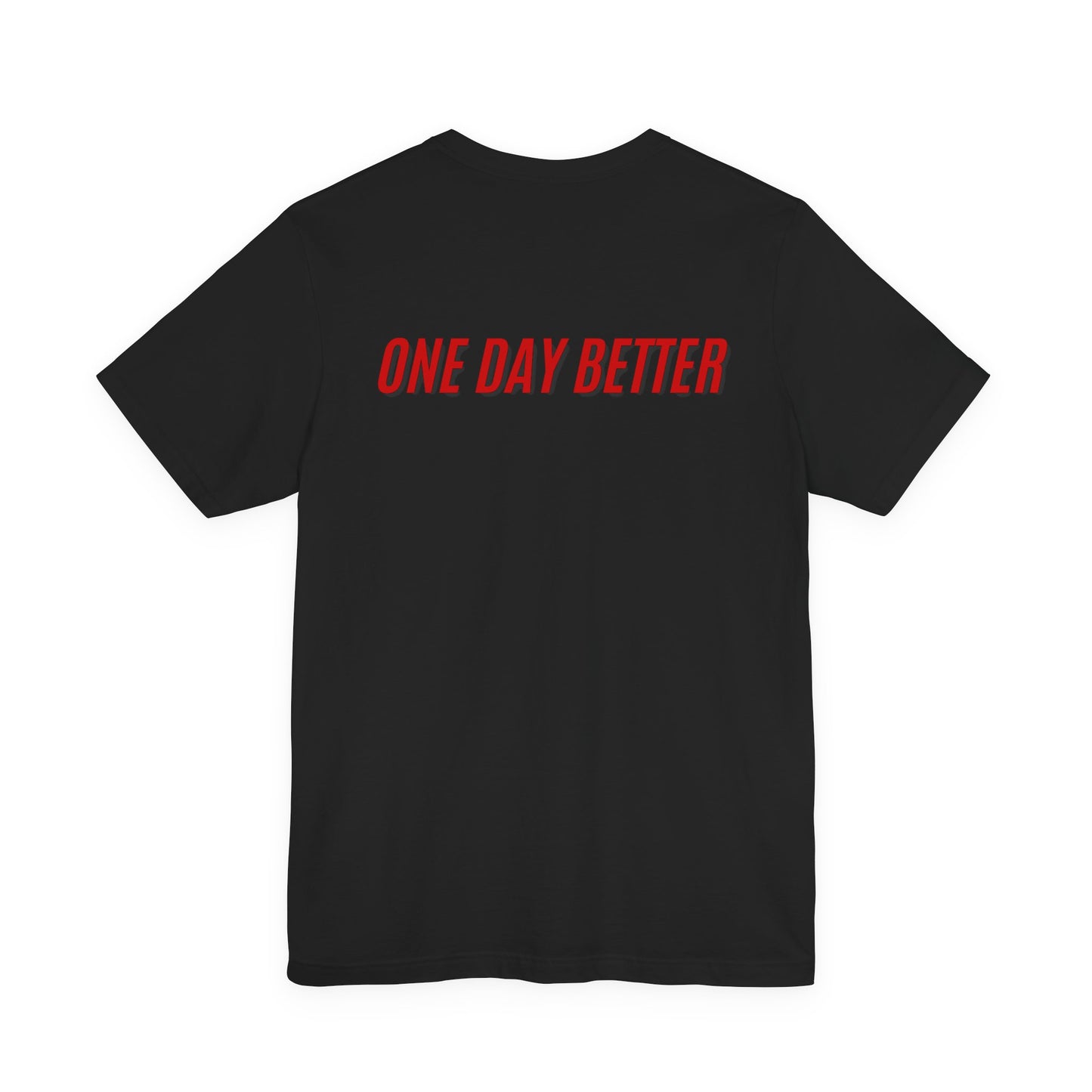 Baseball Tee — Lefty Fuel Chucker  with “One Day Better” Back Text