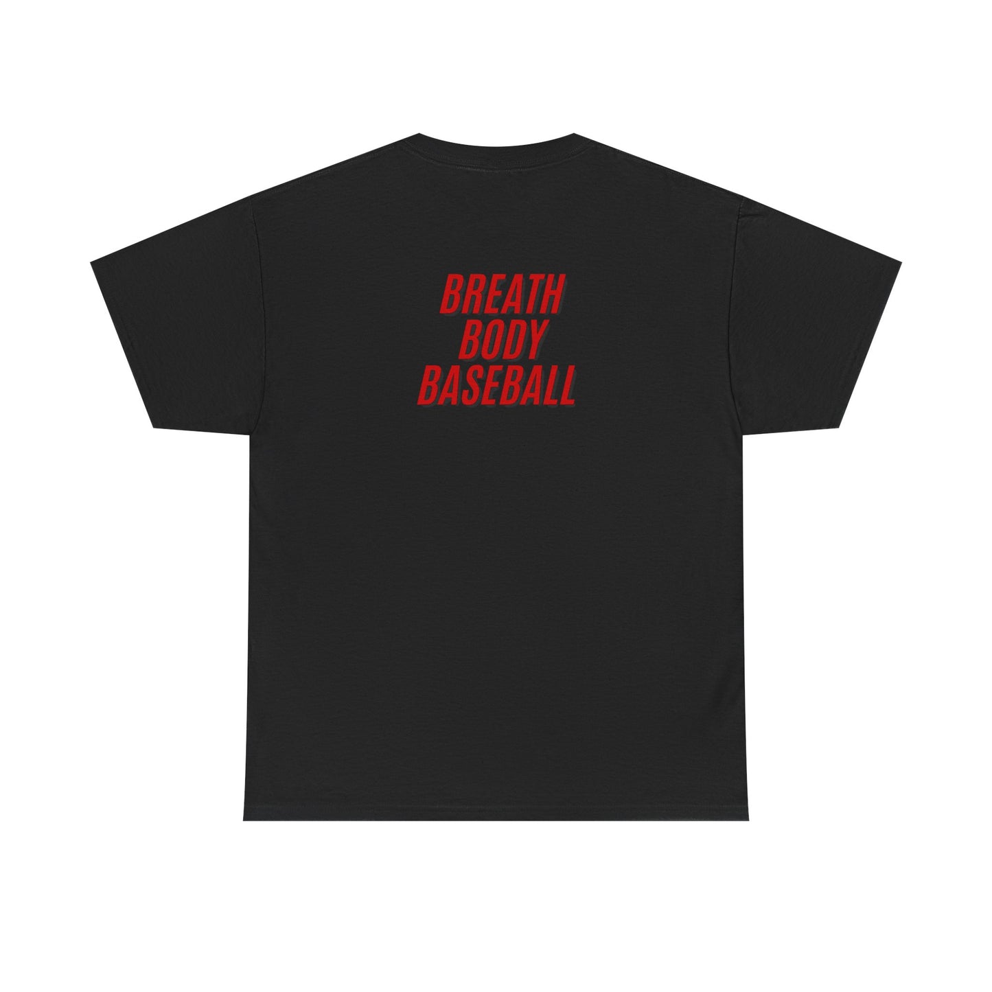 Breath Body Baseball Graphic Tee — Ride Wave Crash Zone Skate Baseball Shirt